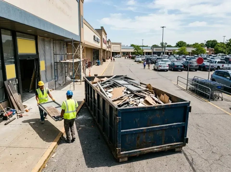 retail-store-renovation-debris-003 — frequently asked questions, Roll-off Dumpster Rentals in San Castle, FL
